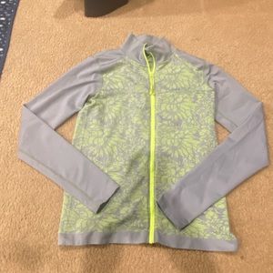 Fabletics zip up jacket size medium